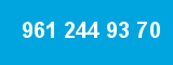 961 244 93 70